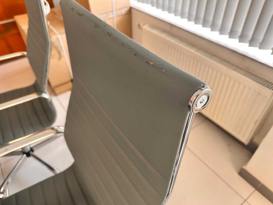 Zestaw 14 Krzeseł Foteli Biurowych Obrotowych Regulacja Wysokości