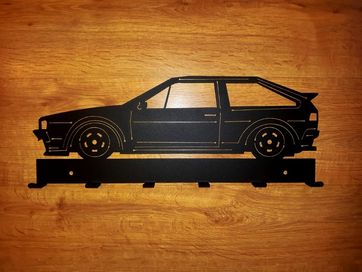 Wieszak ścienny VW Scirocco mk2, stalowy, solidny, 50cm