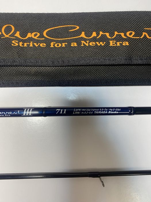 Спінінг Yamaga Blanks Blue Current III 711 2.42м до 11г
