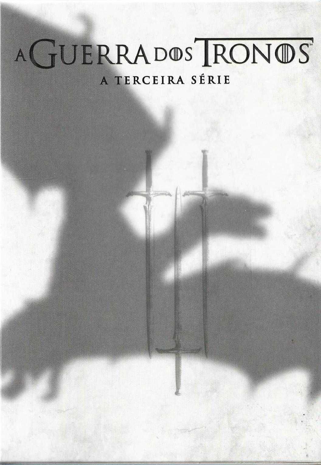 Guerra dos Tronos - - - 3ª Temporada - - - - - 5 X DVD