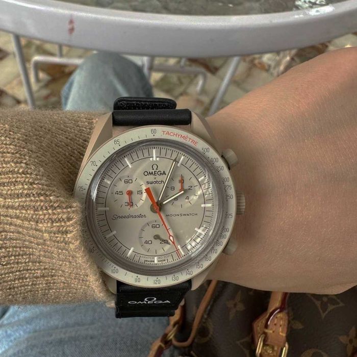 Omega Swatch Jowisz SO33C100 - sprawny, natychmiast do użycia