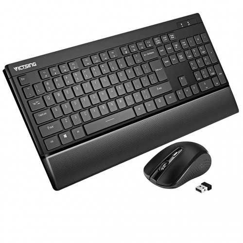 Бездротова клавіатура та миша VicTsing PC132