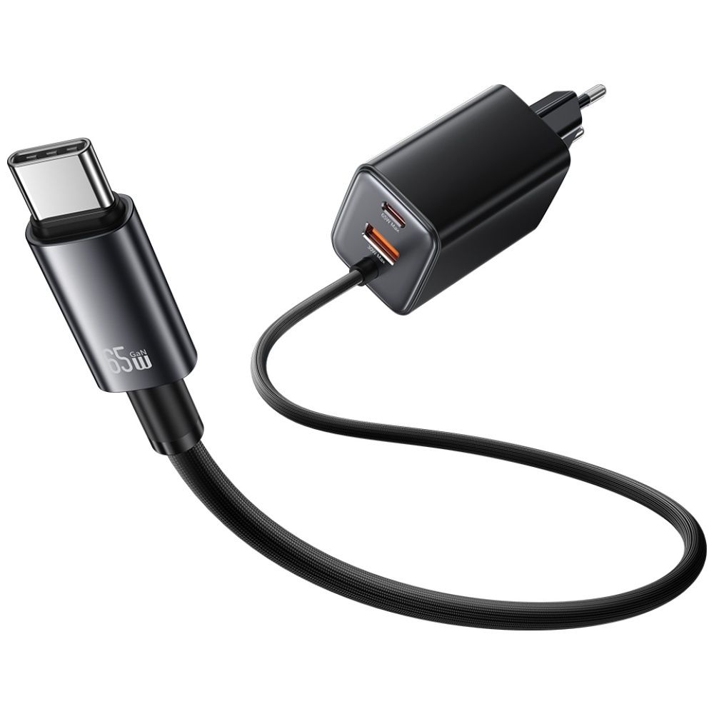Ładowarka sieciowa USAMS JC Series CC266 65W GaN Fast Charger 2xUSB-C