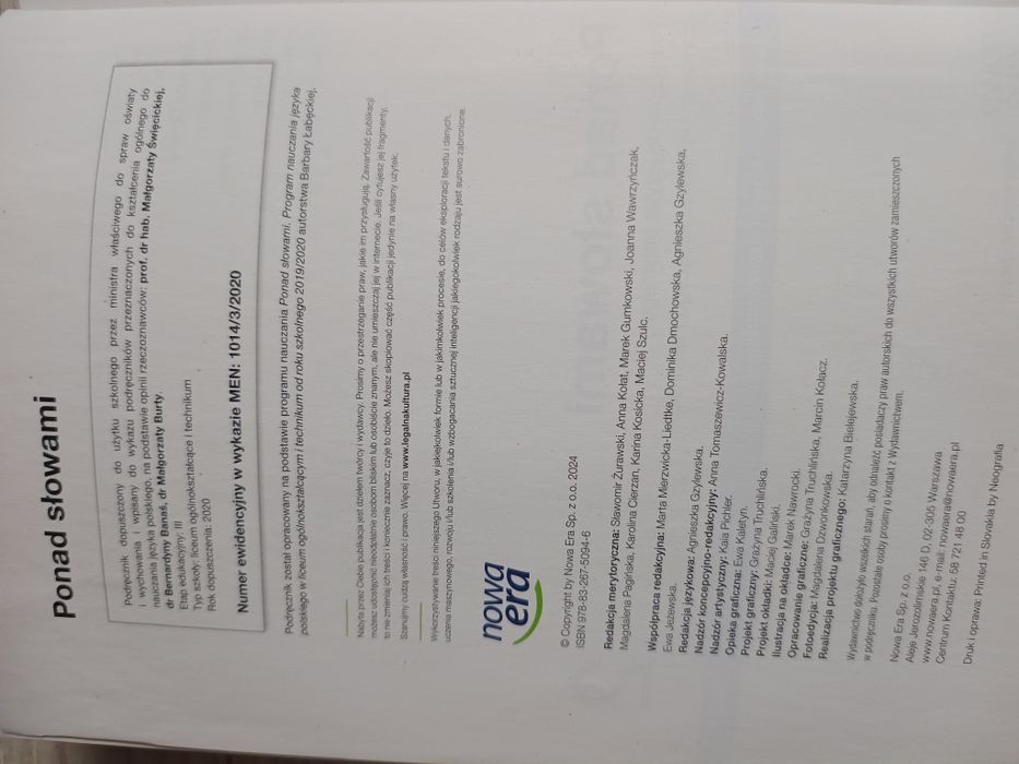 Ponad słowami 2 cz 1 i 2