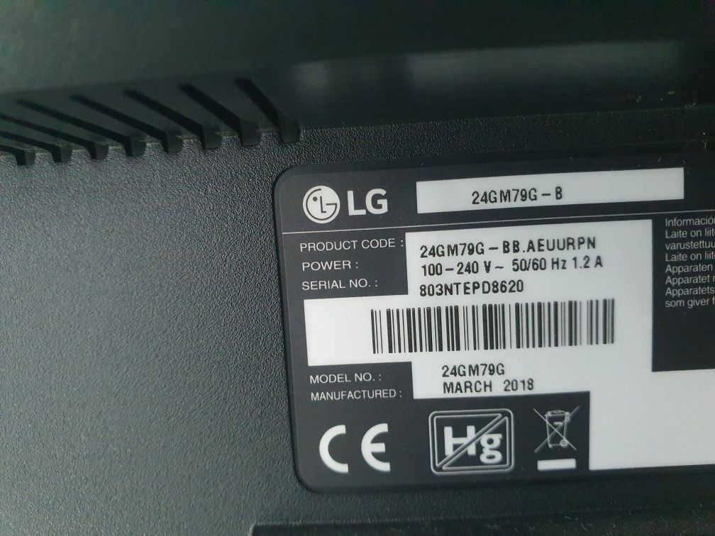 Monitor LG 24GM79G-B LED