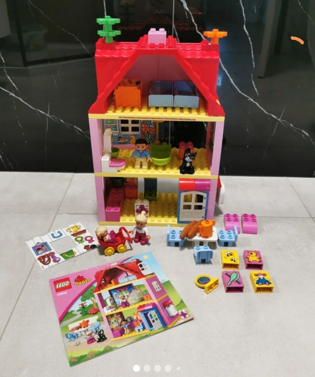 Unikat Domek 10505 Lego duplo plus gratisy odgrywanie ról Rodzina kot