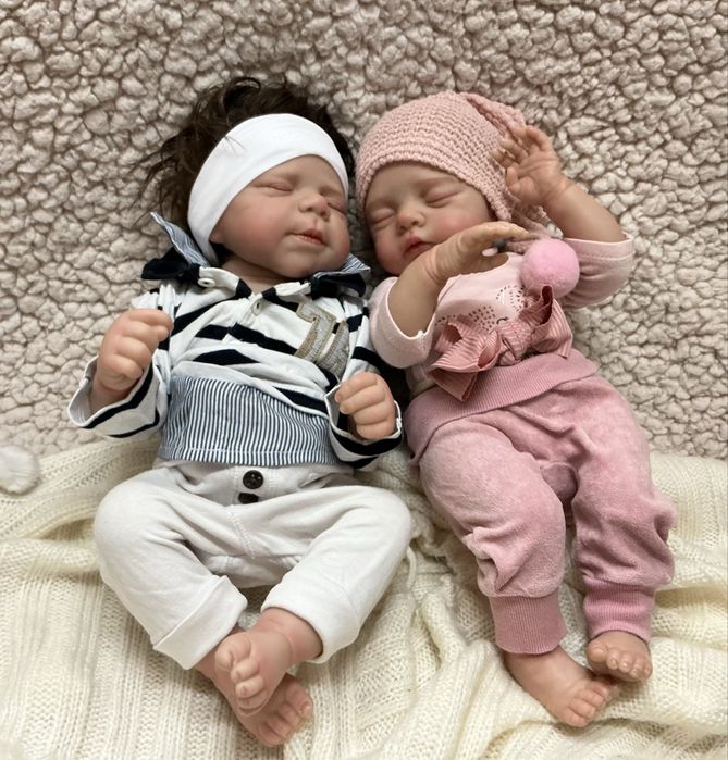 Lalka typu reborn chłopiec z wyprawką