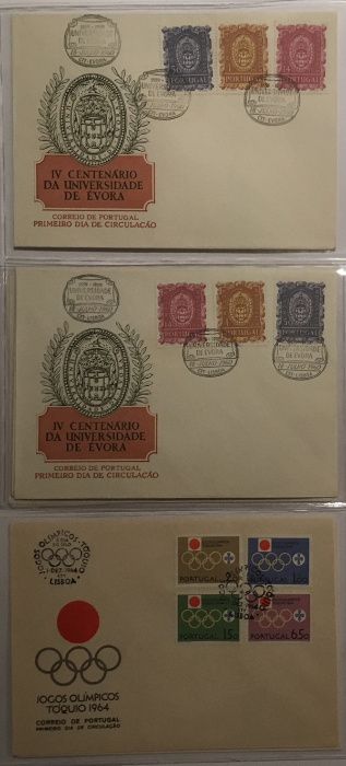 Selos novos e FDCs (1960-79)