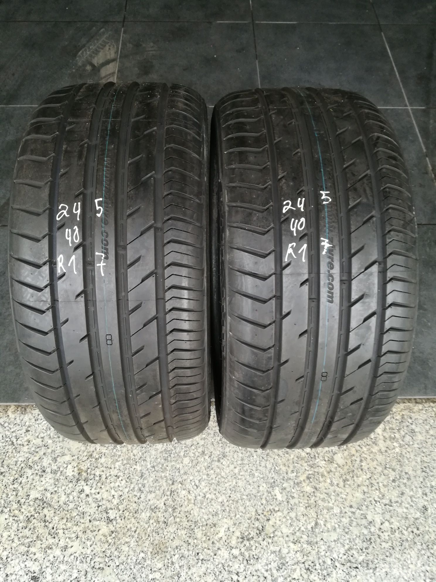 2 pneus 245 40 r17 novos