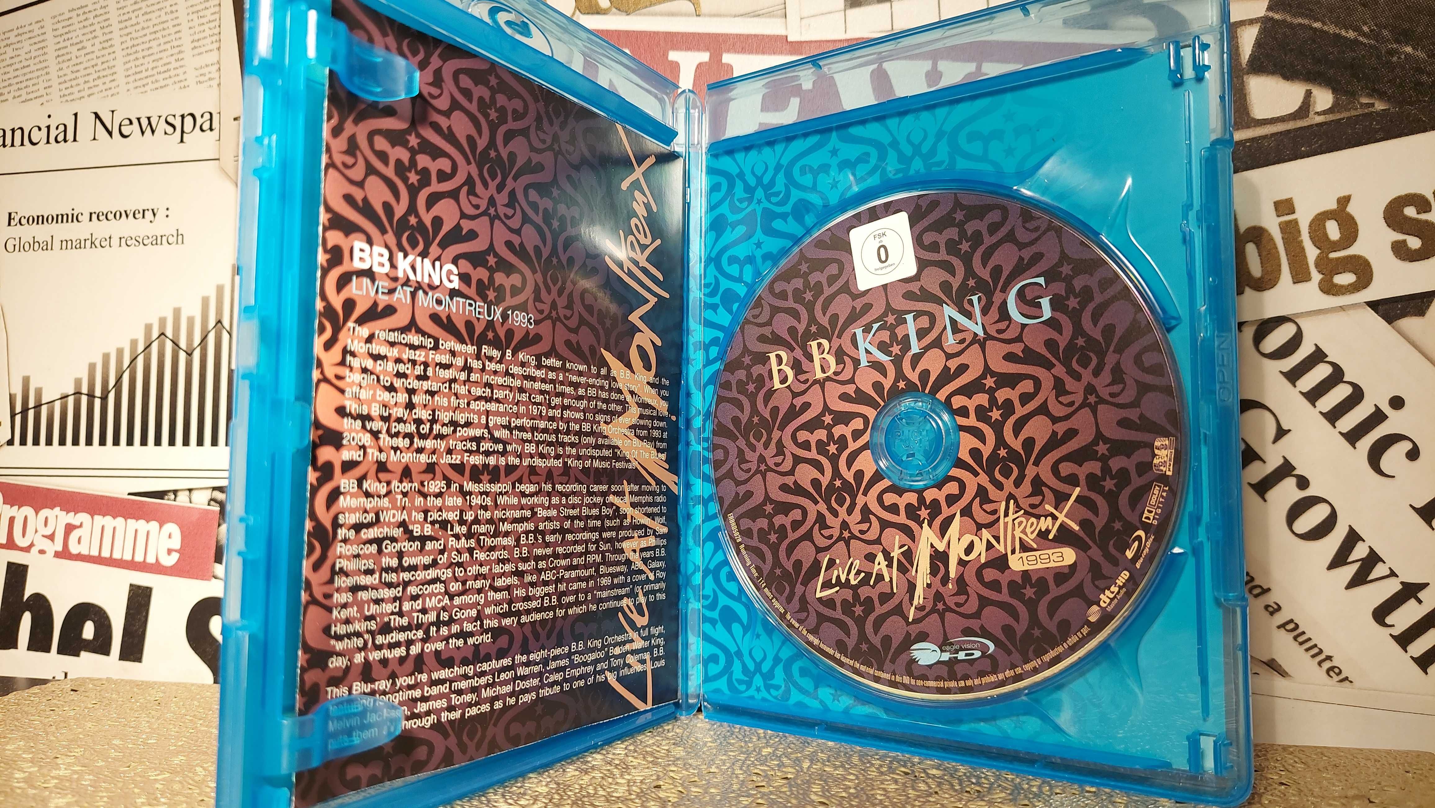 B.B. King - Live At Montreux 1993 Koncert na Blu-ray