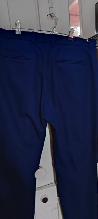 Calças e Gravata de fato Azul Marinho Da Zara