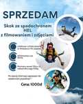 Lot ze spadochronem nad Helem