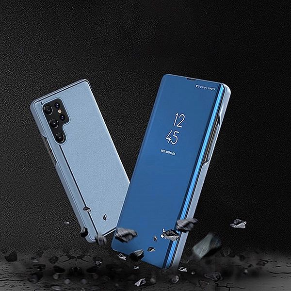 Clear View Case etui do Samsung Galaxy S23 Ultra pokrowiec z klapką cz
