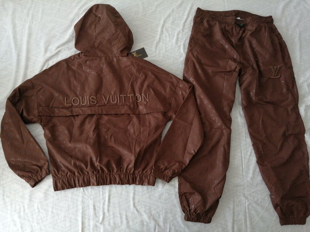 NOWY damski dres Louis Vuitton dresy LV spodnie bluza rozpinana kurtka