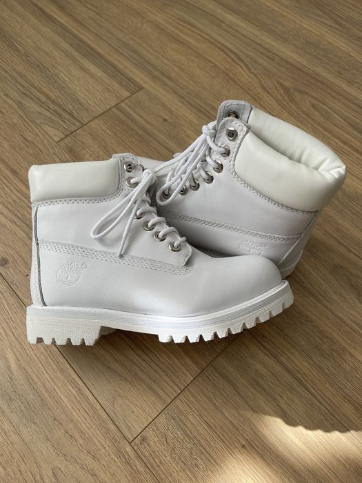РОЗПРОДАЖ СКЛАДУ !!! Timberland white boots original. Оригінал
