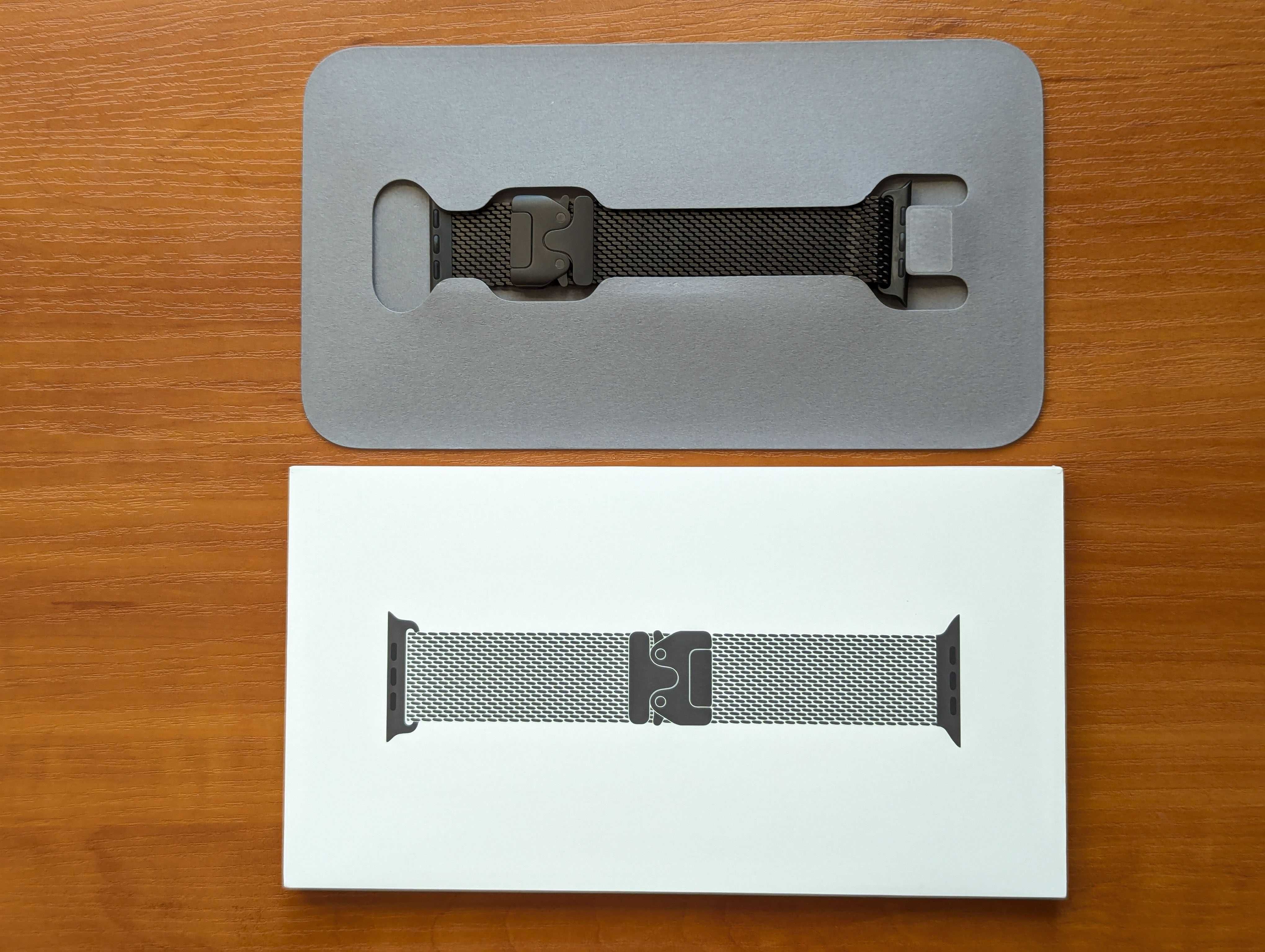 ‼️Bransoleta Black Titanium Milanese Loop do Apple Watch Ultra