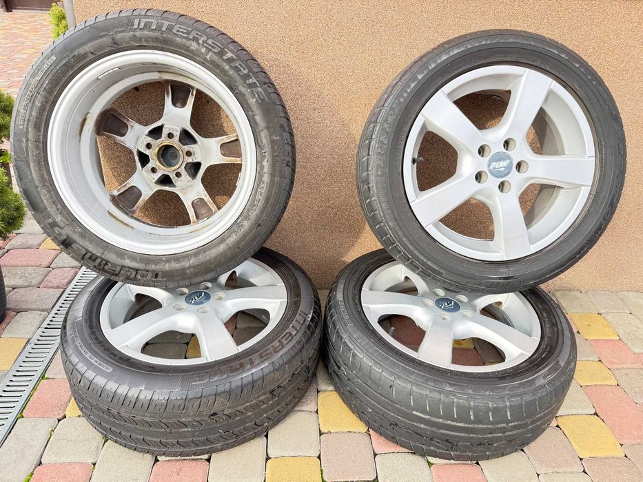 Тітанові діски Bufal 5*100 R16 VW Golf 4-Skoda rapid-faBia-Audi 3