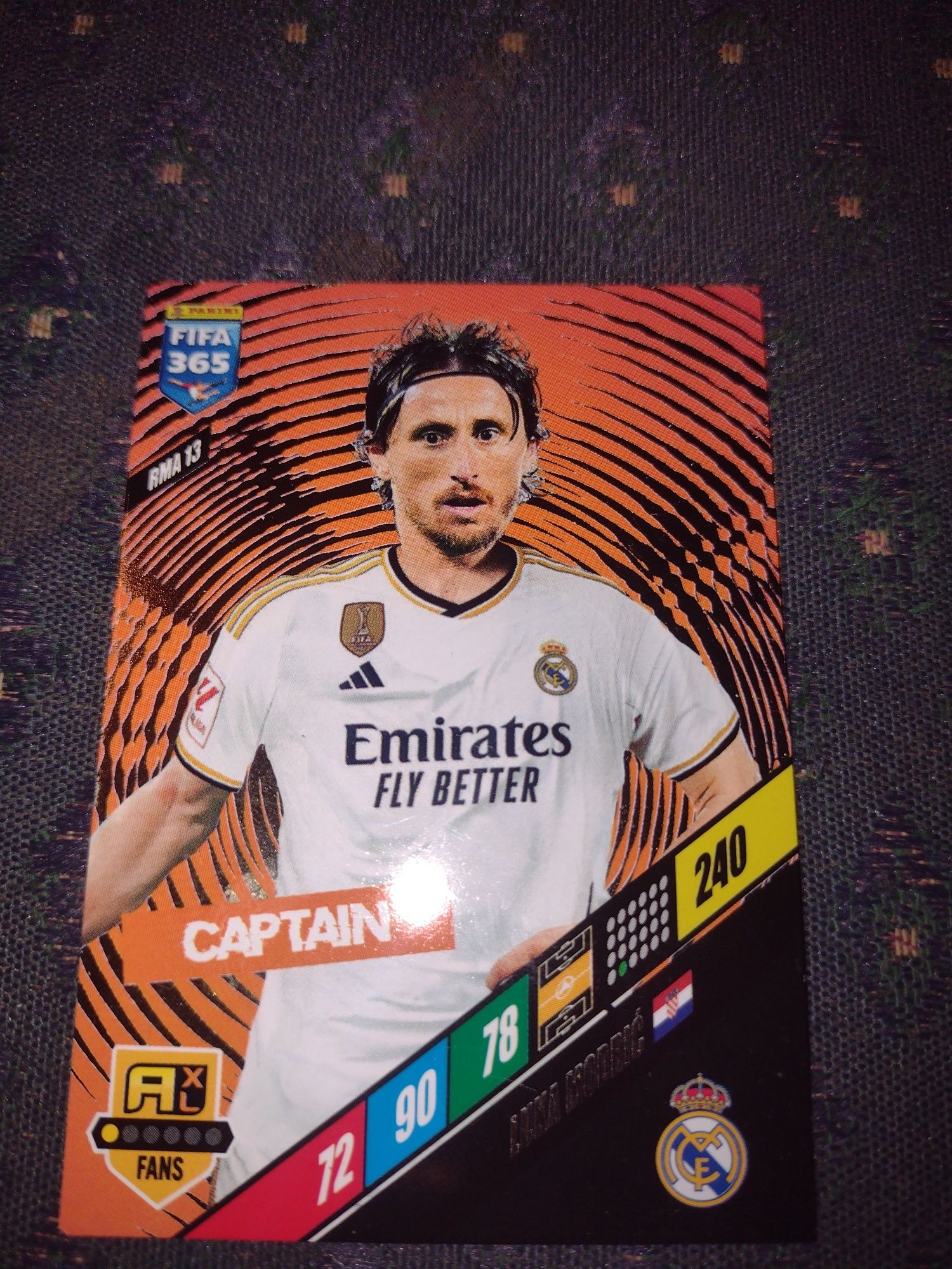 Karta FIFA 365 Adrenalyn XL 2024 - Luka Modrić - Real Madryt