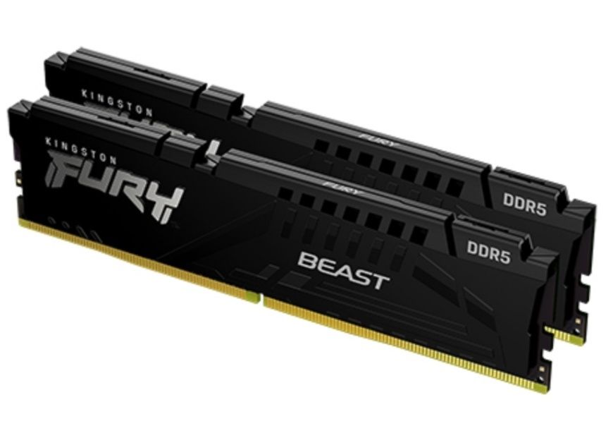 Na Lewara Pamięć RAM Kingston Fury Beast DDR5 16gb 2x8gb 5600MT/s