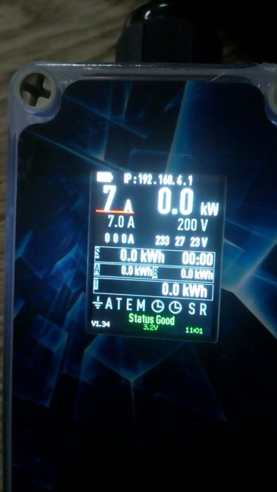 3 фазна зарядна станція Зарядка 21 кВт Zoe wifi