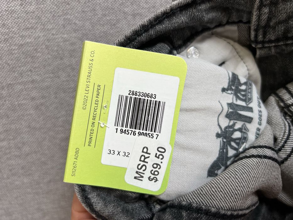 Оригінал! Джинси Levi’s 512 slim taper