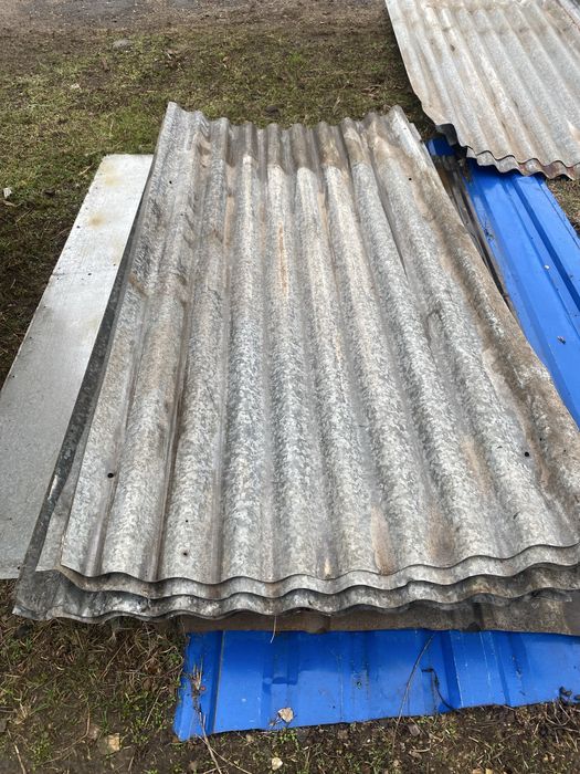 Продам оцинковані листи бу