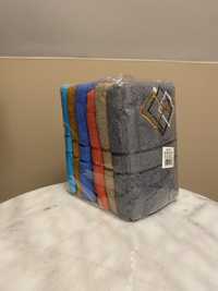 Komplet zestaw 6 ręczników kąpielowych 50/100 cm - 100% bawełna