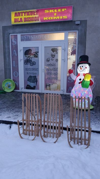 Sanki drewniane, Salon Bobasa Suchedniów Langiewicza 3