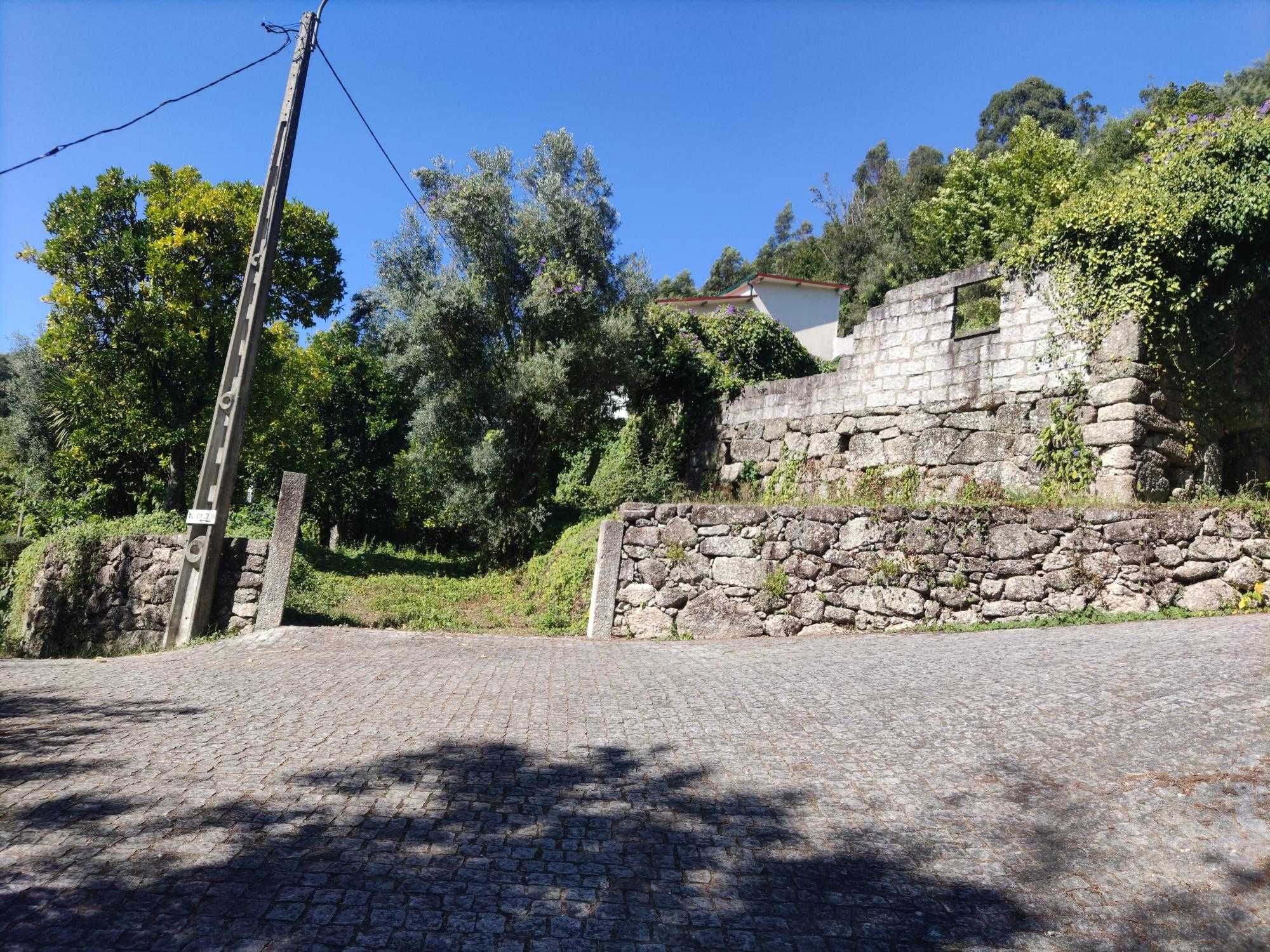 Terreno com duas casas devolutas