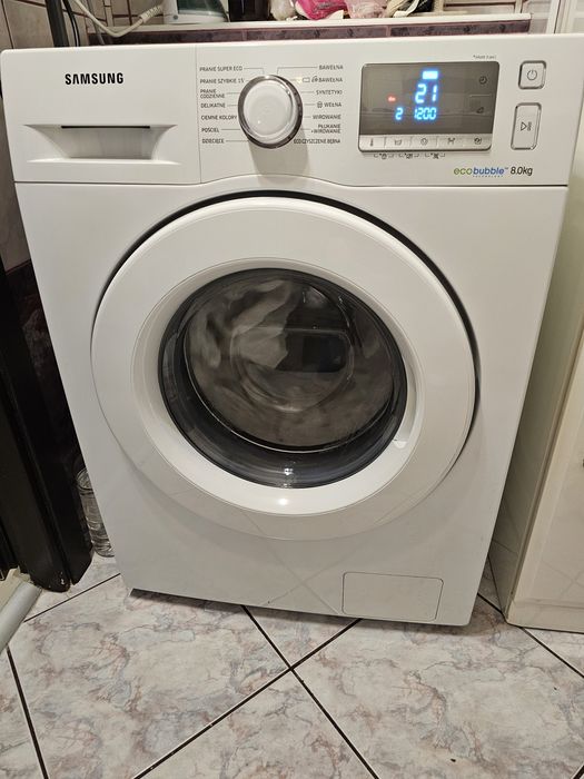 Pralka Samsung Eco Bubble WW80J5346MW