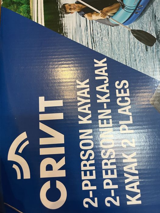 CRIVIT Kajak nadmuchiwany, 2-osobowy