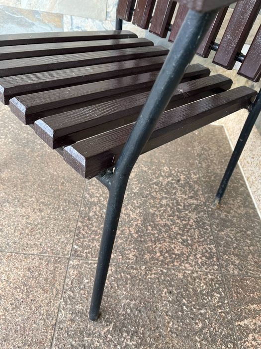 Krzesło Krzesła 6 szt. Solidne (taras tarasu ogród ogrodu altana altan