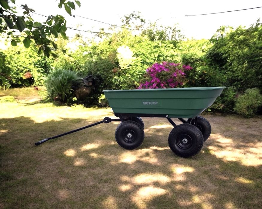 Wózek ogrodowy transportowy 3w1 METEOR – taczka, wózek i wywrotka