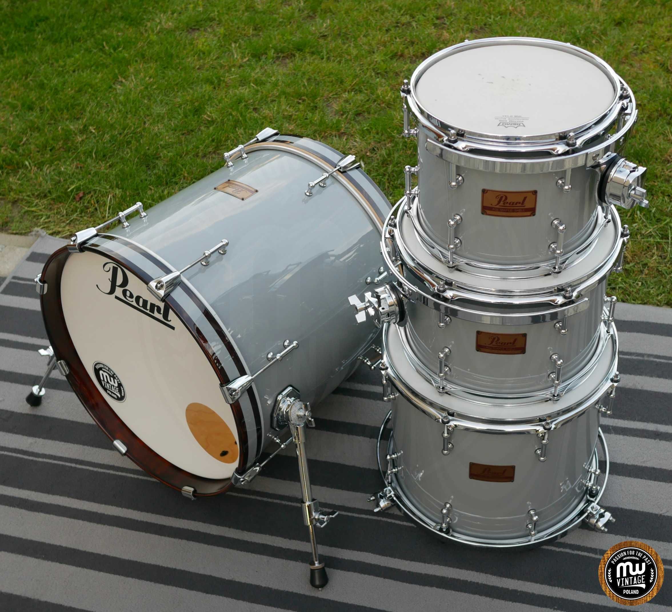 Perkusja Pearl ALL Maple Shell MLX Custom 18”, 10”, 12”, 14” Grey ‼️