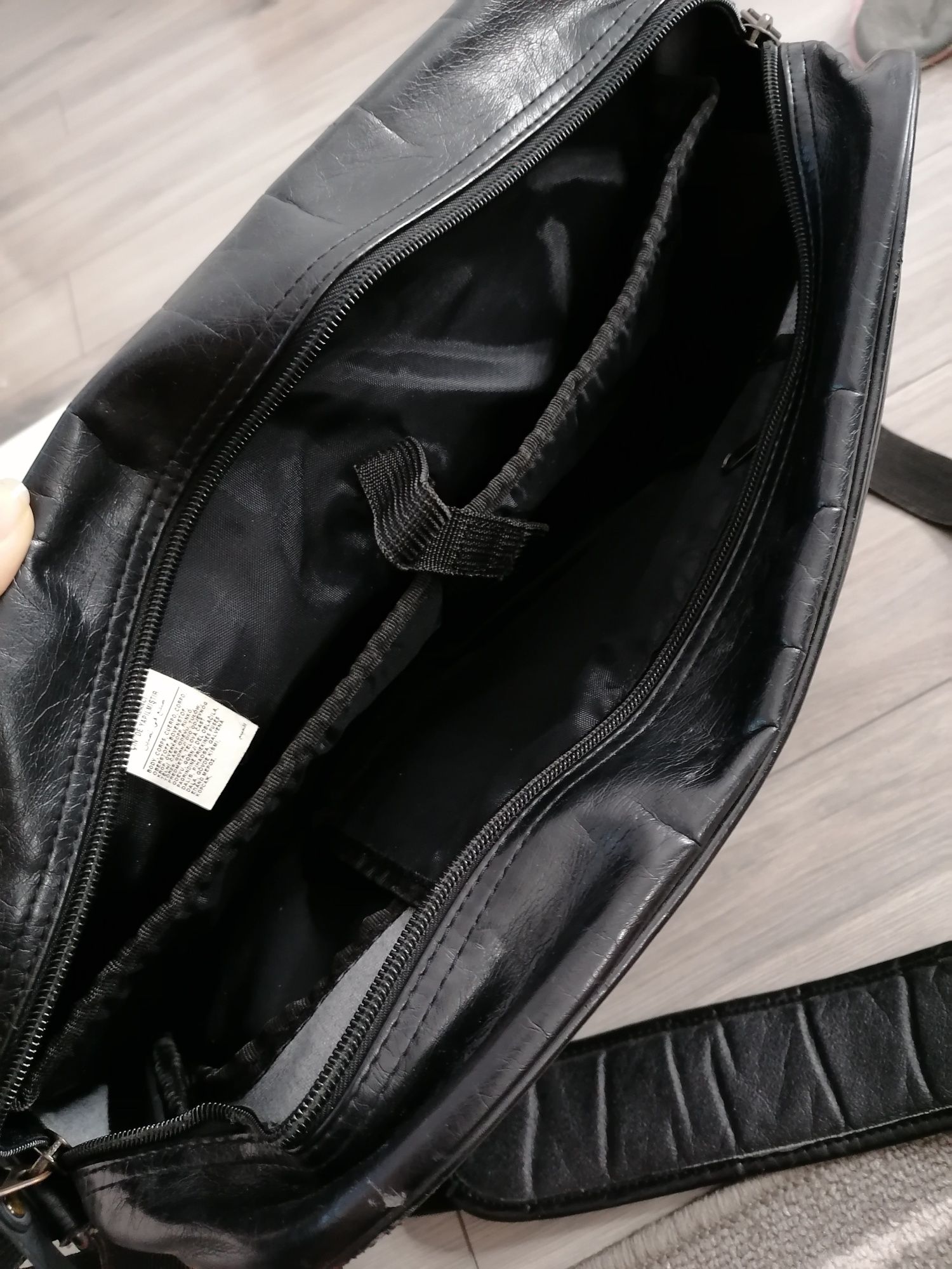 klasyczna torba do szkoly na laptopa nike czarna duża