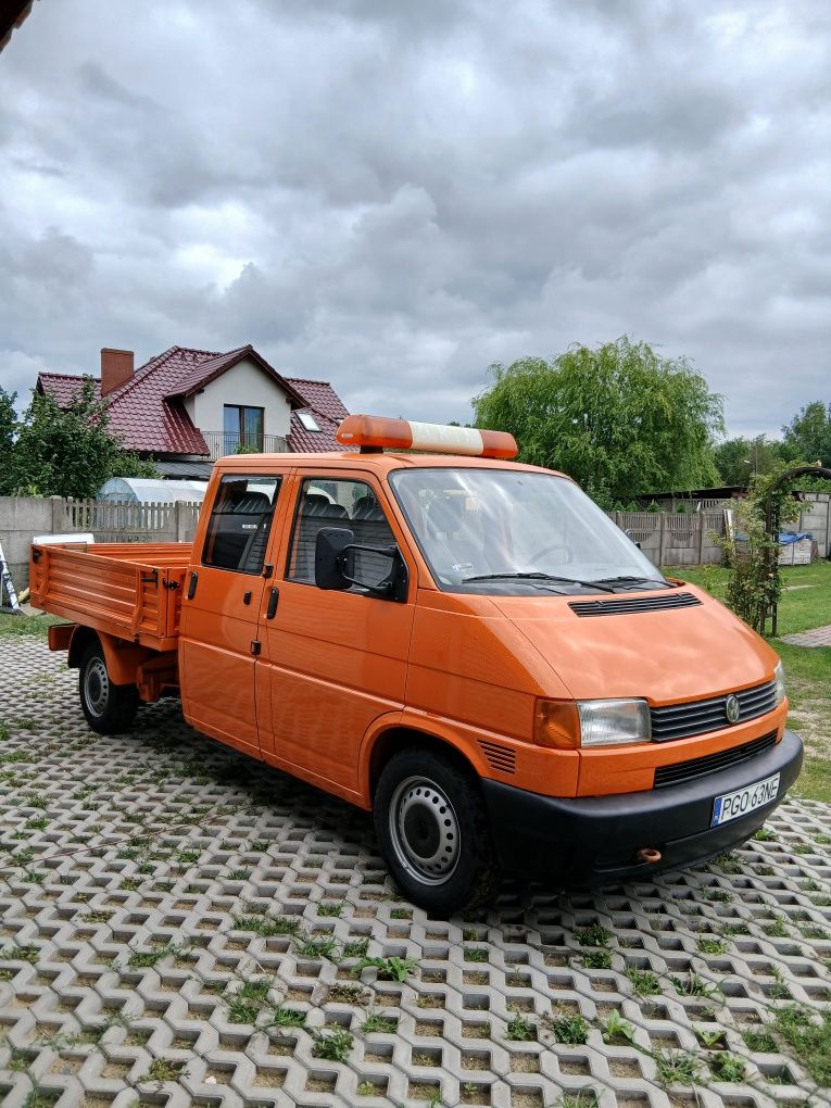Vw t4 doka 1.9td paka prycza transporter