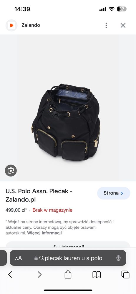 Plecak U.S. Polo Assn