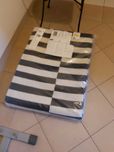 Nowy dywan IKEA Stockholm w paski czarny/złamana biel 250x350 cm