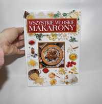 Książka kucharska wszystkie włoskie makarony duża C. Massina