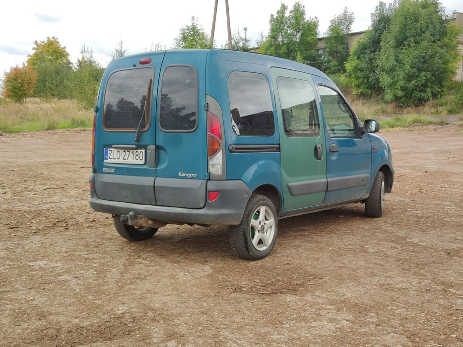Renault Kangoo I 1.4 benzyna+ LPG. Hak. Alufelgi.