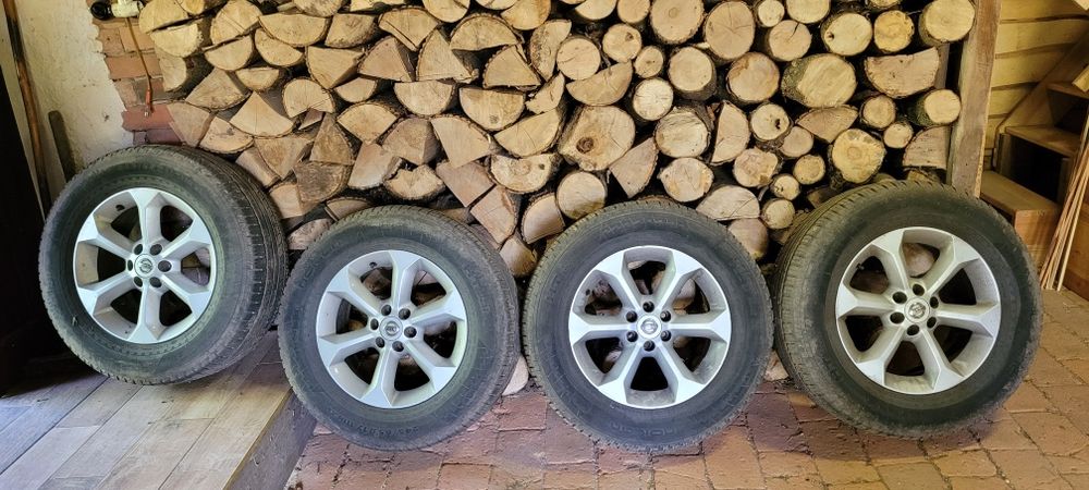 Koła, felgi. alufelgi 17 Nissan