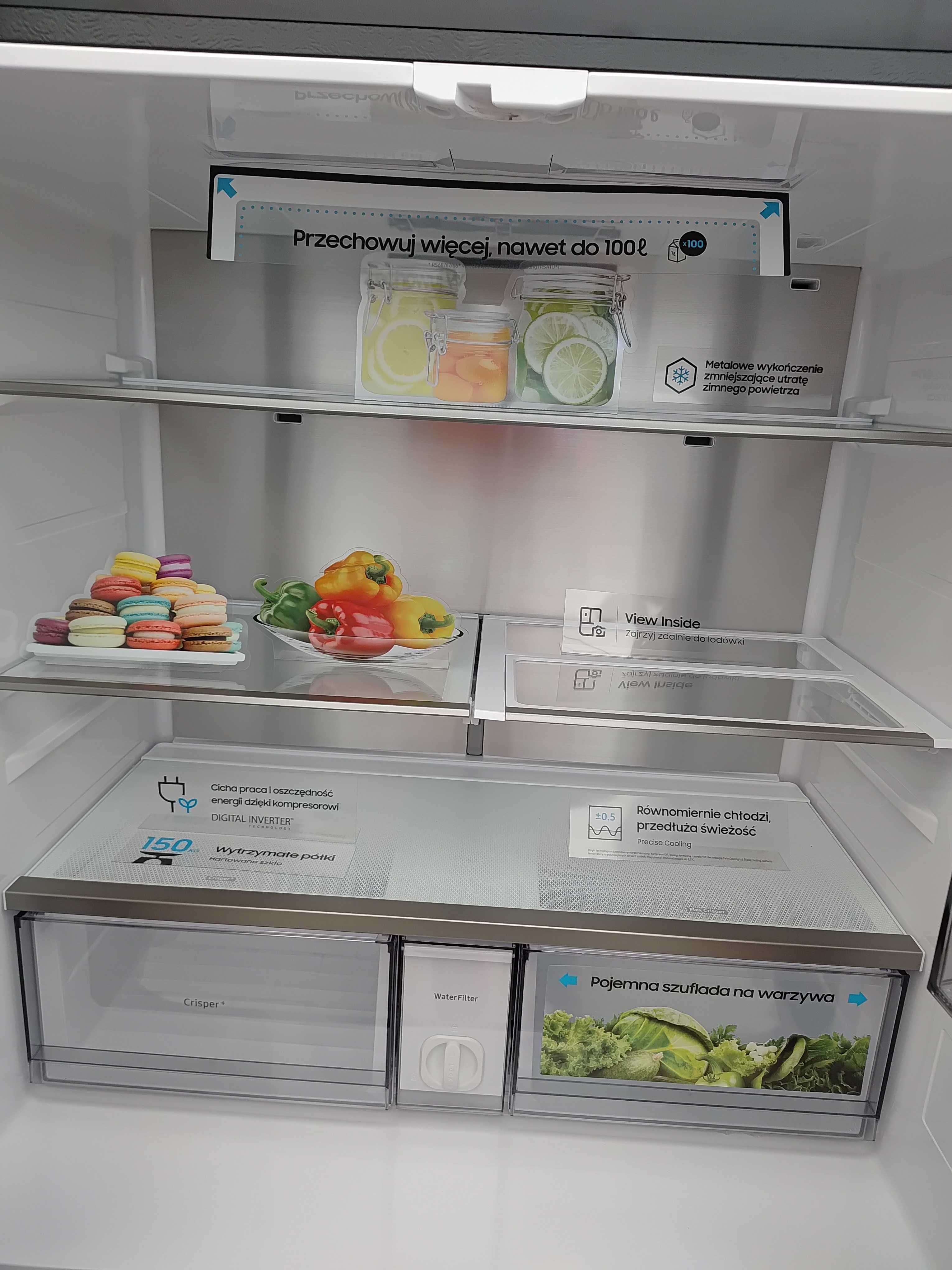 Samsung RF65A977FSG, Multidoor, Family Hub™, 637 l nowa
