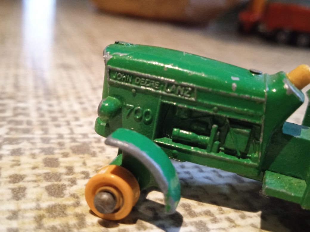 Matchbox John Deere Lanz 700 Tractor Matchbox Lanz 700 Traktor 1964-69