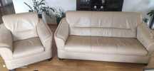 Kler sofa 3-osobowa i fotel