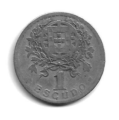 1$00 de 1939 Republica Portuguesa Rara