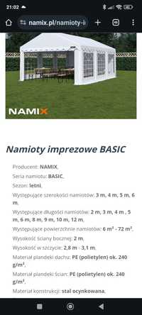 Namiot Basic 6x12