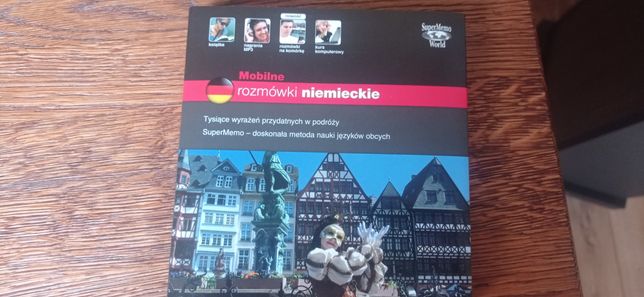 Rozmówki niemieckie mobilne,książka +płyta cd