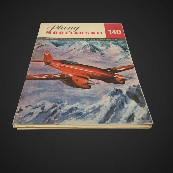Plany modelarskie nr140 - De Havilland-88 1988R Comet J5/011256