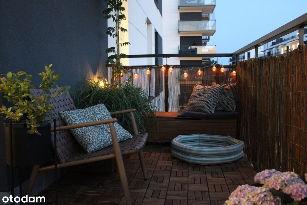 4 pokoje, duży balkon, 2 miejsca postojowe + box