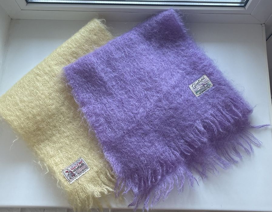 Шарф мохеровий в гарному кольорі